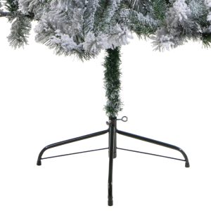 Brad de Craciun verde cu zapada artificiala Rovinj Everlands H180 cm - imagine 5