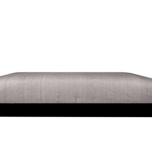 Canapea extensibilă Click-Clack Felicity 195x75x90 cm gri deschis cu ladă de depozitare, husa textilă, design modern pentru apartament și birou - imagine 9