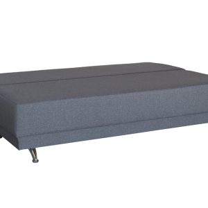 Canapea Extensibilă Roma Grey Flower 205x90 cm cu Lada de Depozitare, Design Modern și Confortabil - imagine 5