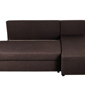 Coltar extensibil reversibil Modena Coffee Jasmine Flower 206x145x80 cm cu lada de depozitare, design elegant si confortabil, suprafata de dormit 140x206 cm - imagine 6