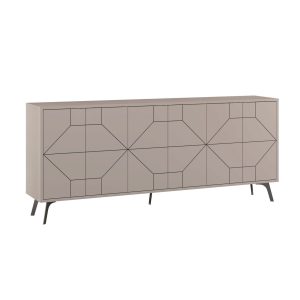 Consola Decortie Dune 184 cm Mocha PAL 184x77.4x35 cm - imagine 5