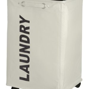 Cos de rufe alb Wenko Quadro 79 L 40 x 60 x 33 cm poliester polipropilena - imagine 5