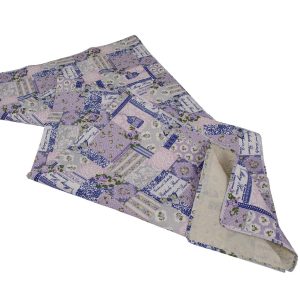 Cuvertura matlasata Alcam Mary 210x240 cm microfibra florala lavabila confortabila pentru dormitor - imagine 5