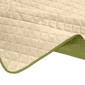 Cuvertura Matlasată Cocolino Alcam Naturel 210x220 cm Fleece Microfibră Design Elegant Confortabil pentru Orice Cameră - imagine 6