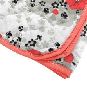 Cuvertura Matlasata Cocolino Alcam Primavera 210x220 cm Corai cu 2 Fete Fleece si Microfibra pentru Confort si Eleganta - imagine 5