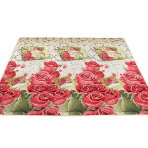Cuvertură Matlasată Cocolino Alcam Red Rosa 210x220 cm pentru Confort și Eleganță în Orice Cameră - imagine 3