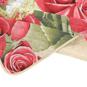 Cuvertură Matlasată Cocolino Alcam Red Rosa 210x220 cm pentru Confort și Eleganță în Orice Cameră - imagine 4