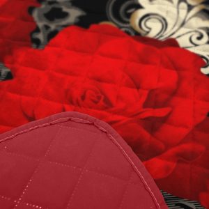 Cuvertura Matlasată Cocolino Alcam Retro Rose 210x220 cm Moale și Elegantă pentru Confortul Oricărei Camere - imagine 6