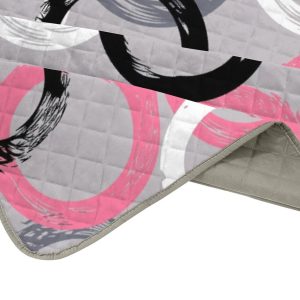 Cuvertura Matlasată Cocolino Alcam Vision 210x220 cm Microfibra Gri pentru Confort și Eleganță în Cameră - imagine 4