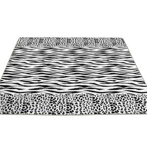 Cuvertura Matlasata Cocolino Alcam Zebra 210x220 cm Fina Moale Lavabila Design Elegant - imagine 3