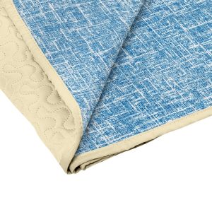 Cuvertură matlasată Alcam 210x220 cm microfibra Blue Jeans pentru confort și stil în dormitor - imagine 4