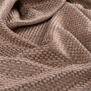Draperie Mendola Aral 140x260 cm Poliester Maro Uni pentru Amenajare Elegantă - imagine 4