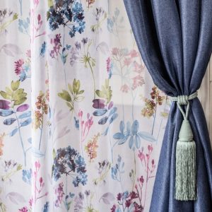 Draperie Mendola Bordeaux 140x260 cm Poliester Modern pentru Interior - imagine 2