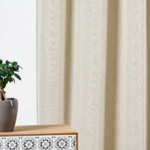 Draperie Mendola Gent 140x245 cm Bej Poliester pentru Amenajări Interioare Minimaliste și Scandinavă - imagine 4