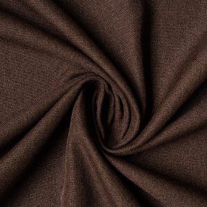 Draperie Mendola Gent 140x245 cm poliester maro stil minimalist scandinav pentru interior - imagine 3