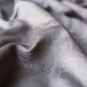 Draperie Mendola Interior Leone 140x270 cm poliester gri imprimeu clasic spălare ușoară - imagine 4