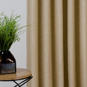 Draperie Mendola Roquefort Bej 140x260 cm Poliester pentru Amenajări Elegante - imagine 2