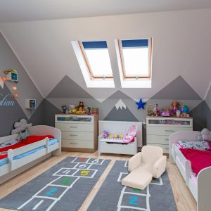 Fotoliu Multifunctional Bej pentru Copii 2 in 1 Moale si Confortabil, Sigur cu Husa Detasabila pentru Spalare - imagine 6