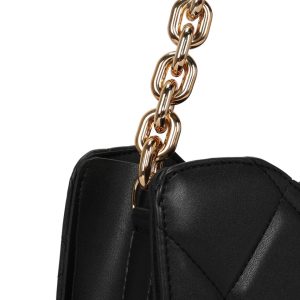 Geanta Lucky Bees 410 Black piele ecologica negru dimensiuni ideale pentru orice ocazie - imagine 6