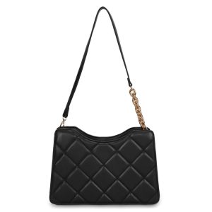 Geanta Lucky Bees 410 Black piele ecologica negru dimensiuni ideale pentru orice ocazie - imagine 8