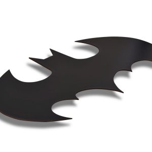 Decoratiune luminoasa LED Batman 50x25 cm MDF 60 LED-uri rosii cu adaptor DC 12V 1A - imagine 6