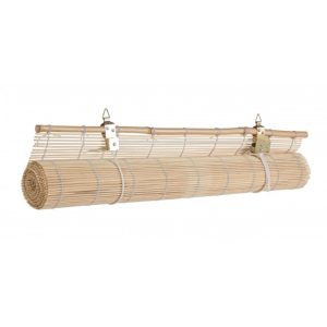 Jaluzea tip rulou Midollo Bizzotto 90x180 cm bambus natural pentru feronerie interioară - imagine 3