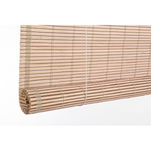 Jaluzea rulou Nizza Brown Bizzotto 120x260 cm bambus maro - imagine 2