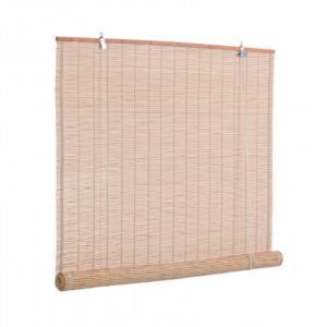 Jaluzea rulou Nizza Brown Bizzotto 120x260 cm bambus maro - imagine 1