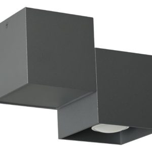 Lampa de tavan Lampex Kraft 1 Black GU10 40W metal compact design modern ideal pentru living birou dormitor - imagine 3