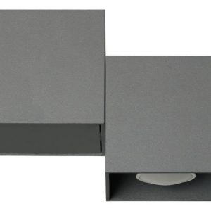 Lampa de tavan Lampex Kraft 1 Black GU10 40W metal compact design modern ideal pentru living birou dormitor - imagine 4