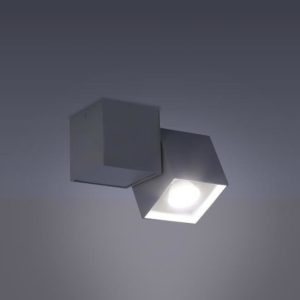 Lampa de tavan Lampex Kraft 1 Black GU10 40W metal compact design modern ideal pentru living birou dormitor - imagine 5