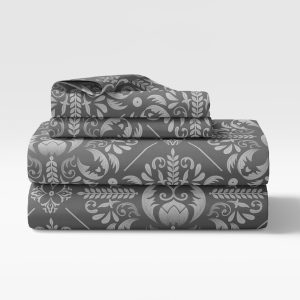 Lenjerie de pat King Size 200x220 cm multicolor bumbac satinat 4 piese Wol TC200 pentru un somn odihnitor - imagine 6