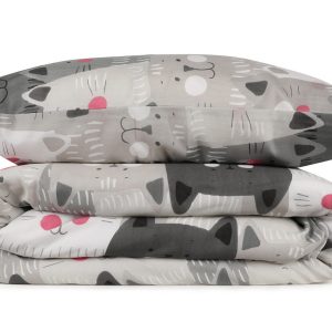 Lenjerie de pat Eponj Home Duvarda 143EPJ01905 pentru o persoana 135x200 cm multicolor amestec bumbac 65% bumbac 35% poliester 2 piese - imagine 4