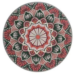 Masa pentru gradina Narbonne Mosaic 60 x 76 cm din fier si ceramica gri cu protectie UV - imagine 3