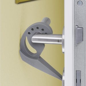 Opritor usa Wenko Multi-Stop termoplastic gri 2.5x7.7x11.8 cm pentru organizare casa - imagine 4