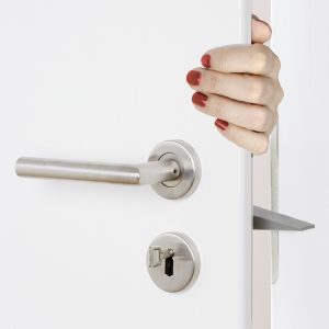 Opritor usa Wenko Multi-Stop termoplastic gri 2.5x7.7x11.8 cm pentru organizare casa - imagine 5