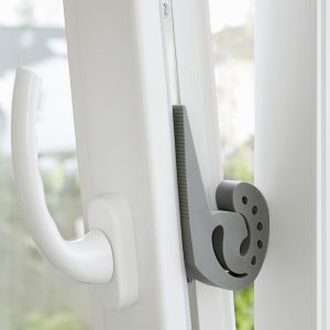 Opritor usa Wenko Multi-Stop termoplastic gri 2.5x7.7x11.8 cm pentru organizare casa - imagine 9