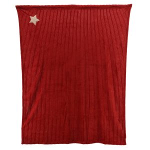 Patura Decoris 150x200 cm poliester rosu pentru confort si stil - imagine 4