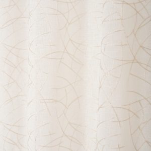 Perdea Mendola Interior Aciaio 300x260 cm poliester auriu cu insertii sferice argintii eleganta si rafinament pentru orice interior - imagine 4