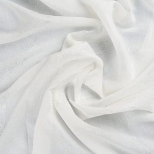 Perdea Mendola Interior Leman 140x245 cm Bej Poliester Voal Crush Falduri Elegante - imagine 3