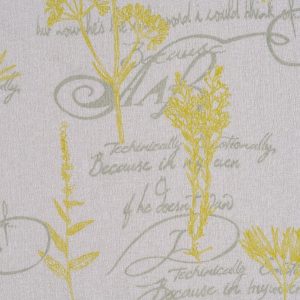 Perdea Zina 300x260 cm Poliester Verde cu Model Floral pentru Bucătărie - imagine 5