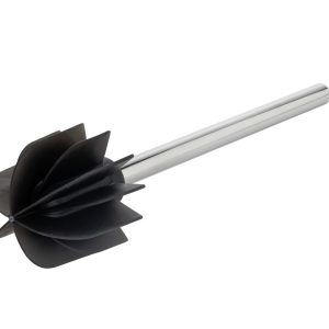 Perie de Toaletă cu Suport Wenko Laviano 39 cm Ceramica Inox Silicon Negru pentru Baie Elegantă și Funcțională - imagine 5