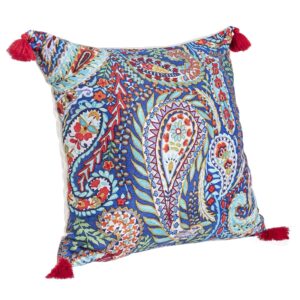 Perna decorativa Savannah Bizzotto 45x45 cm multicolor policoton cu fermoar ascuns - imagine 1