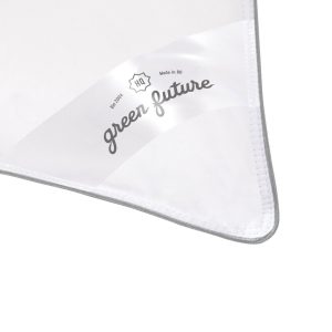Perna Feeling Green Future 50x70 cm 50% puf de gasca 50% pana de gasca husa bumbac 100% confortabil somn sanatos - imagine 10
