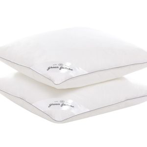 Perna Feeling Green Future 40x40 cm 50% puf de gasca 50% pana de gasca husa bumbac 100% pentru somn confortabil - imagine 5