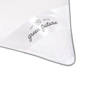 Perna Feeling Green Future 40x40 cm 50% puf de gasca 50% pana de gasca husa bumbac 100% pentru somn confortabil - imagine 10