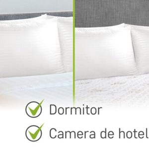 Perna Hotel Line Green Future 50x70 cm Hipoalergenică Confort Premium pentru Somn de Calitate - imagine 10