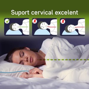 Perna Green Future LIFE 50x70 cm umplutură nanofibră hipoalergenică din bumbac de calitate superioară made in Romania - imagine 11