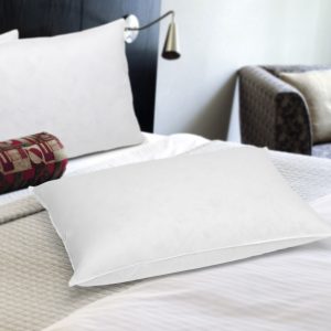 Perna Green Future Soft Feeling Dual Confort 50x70 cm din bumbac 100% cu umplutură din puf și pană de gâscă pentru suport cervical optim - imagine 5