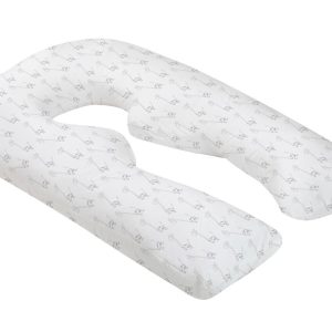 Perna multifunctionala pentru gravide si alaptare Giraffe 58x33x50 cm, ergonomica, cu husa detasabila si lavabila - imagine 3